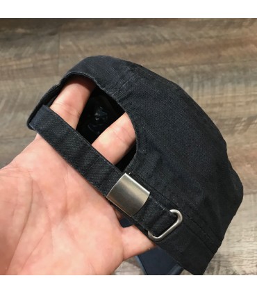 Casquette Army Coton uni Noir