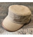 Casquette Army Coton uni Beige