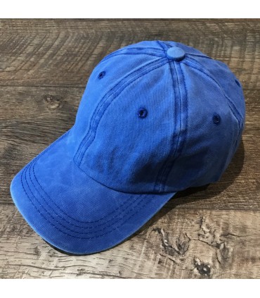 Casquette Curve Coton Uni Délavé 10 couleurs