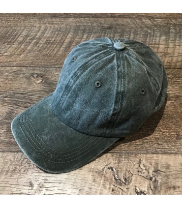 Casquette Curve Coton Uni Délavé 10 couleurs