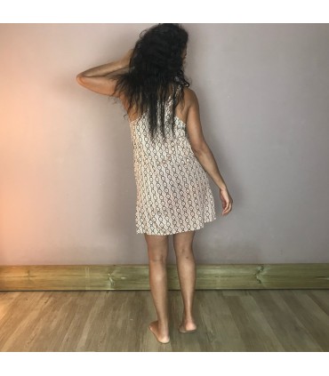 Robe Oli 15 ,dos nageur, coupe droite