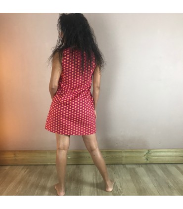 Robe coupe midi Oli 5 sans manches, col rond