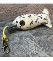 Porte clefs Poisson fait main