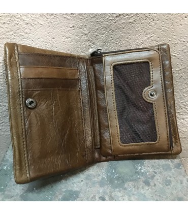 PorteFeuille 100% cuir Vintage haut de gamme