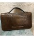 Portefeuille TRAVEL Long 100% cuir haut de gamme avec anse