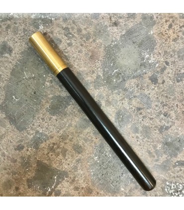 Stylo Bic a bille Tube en Bois exotique et Cuivre