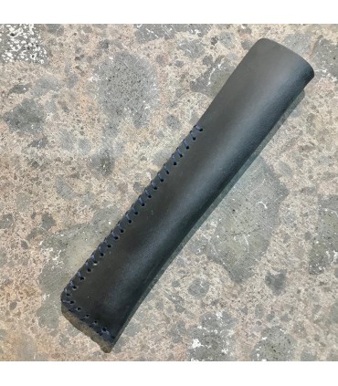 étui à stylo en cuir noir