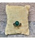 Bague argent et pierre semi précieuse en Chrysoprase
