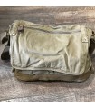 Sac messenger canvas kaki