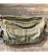 Sac messenger canvas kaki