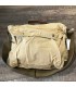 Sac messenger canvas beige
