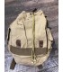 Sac à dos canvas beige