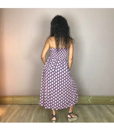 Robe longue combo jupe LS6 Meltingpot