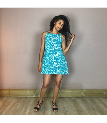 Robe MCD26 Trapèze MeltingPot, Dos ouvert