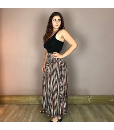 Robe longue combo jupe LS6 Meltingpot