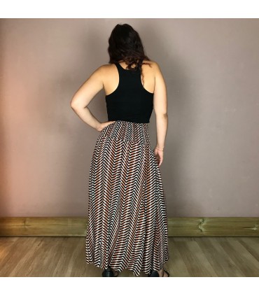 Robe longue combo jupe LS6 Meltingpot