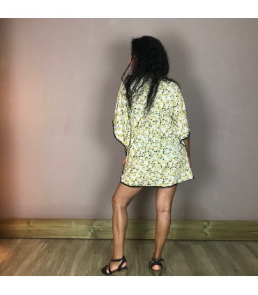 Top Tunique MCS2, Col V avec lien d'ajustement