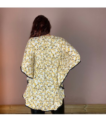 Top Tunique MCS2, Col V avec lien d'ajustement