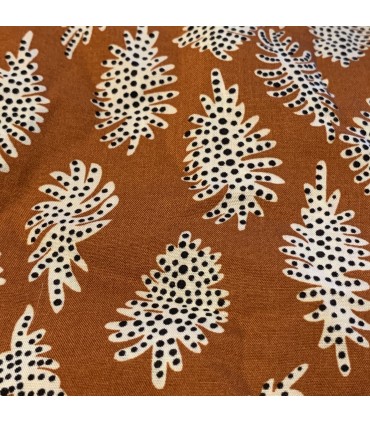 Robe courte col V MCD17 bretelles fines réglables Meltingpot , en viscose imprimé