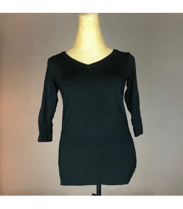 Top Ts Mel col V manche 3/4 Meltingpot