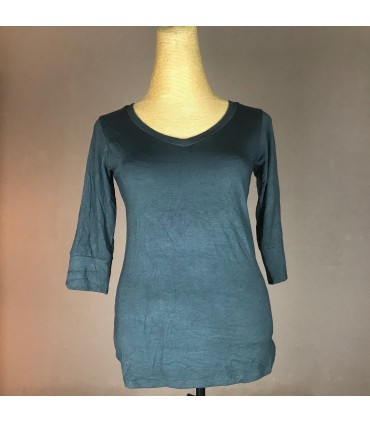 Top Ts Mel col V manche 3/4 Meltingpot