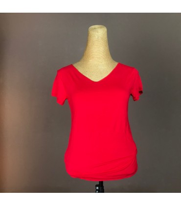 Top Ts Veda col V manche courte Meltingpot