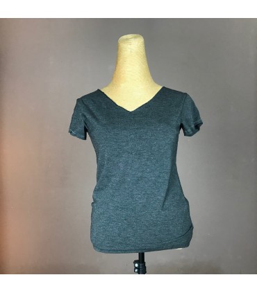 Top Ts Veda col V manche courte Meltingpot