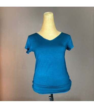 Top Ts Veda col V manche courte Meltingpot