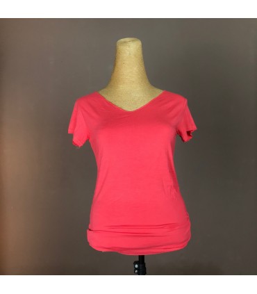 Top Ts Veda col V manche courte Meltingpot