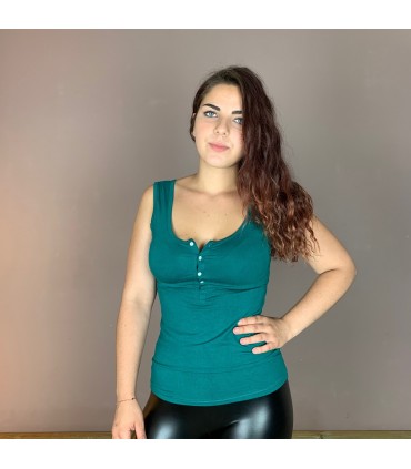 Top Swor Débardeur Bouton Meltingpot