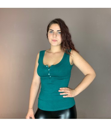 Top Swor Débardeur Bouton Meltingpot