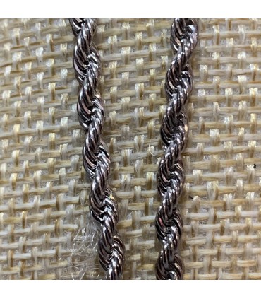 Collier Homme style Vajra argent