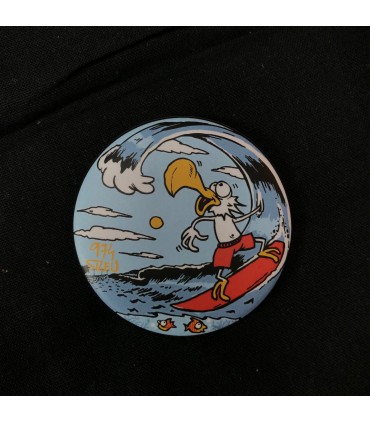 Magnet décapsuleur Dodo Surfeur Reunion