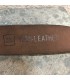 Ceinture cuir véritable Noir ajustable