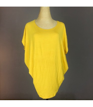 Top Osmo ample col rond, manche courte dolman Melting pot
