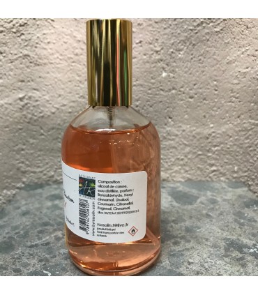 Eau de toilette Frangipanier aux huiles essentielles de Bourbon