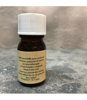 Huile essentielle pure Géranium Rosat de Bourbon