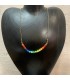 Collier RAINBOW ensemble de perles Tila, style Boho, ras de cou en acier inoxydable