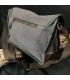 Sac goodway canvas gris et cuir