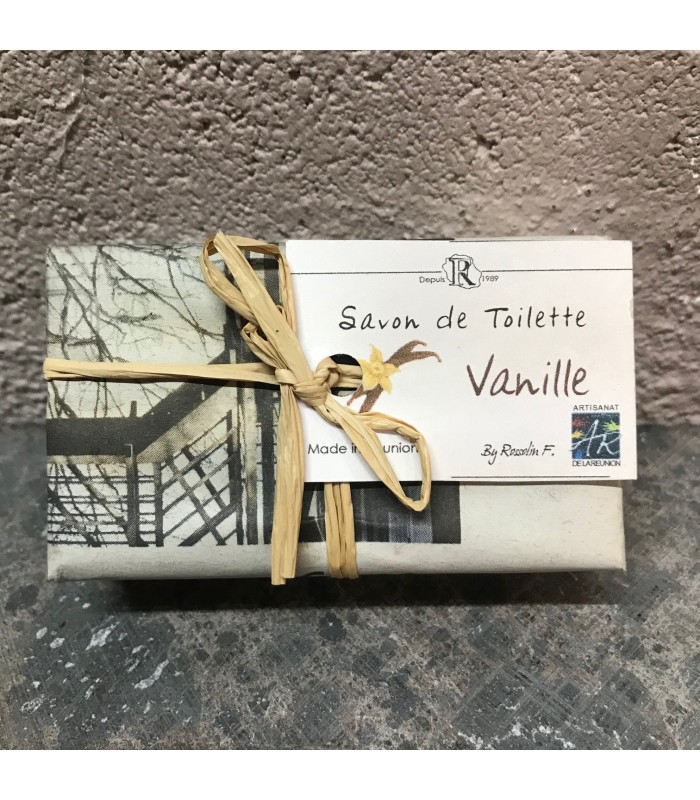 Savon aux huiles essentielles de Vanille Bourbon ile de la Réunion