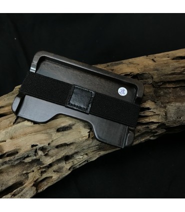 Porte carte banquaire en bois exotique