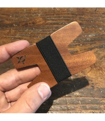 Porte carte banquaire en bois exotique