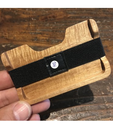 Porte carte banquaire en bois exotique