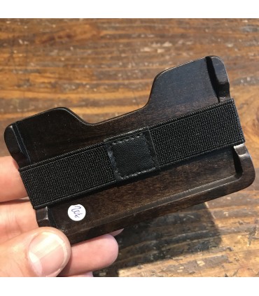 Porte carte banquaire en bois exotique