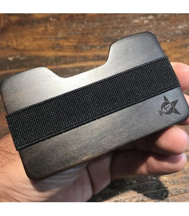 Porte carte banquaire en bois exotique