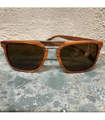 Lunettes en bois polarisées et son coffret