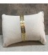 Bracelet ajustable couleur or