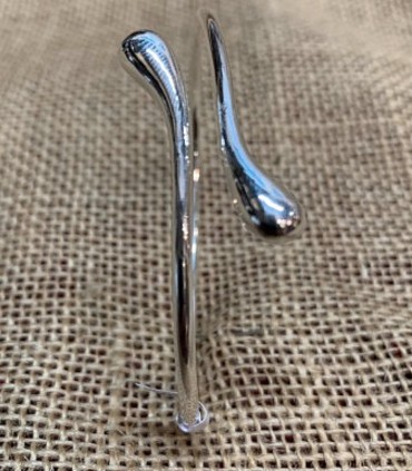 bracelet manchette, forme de goutte