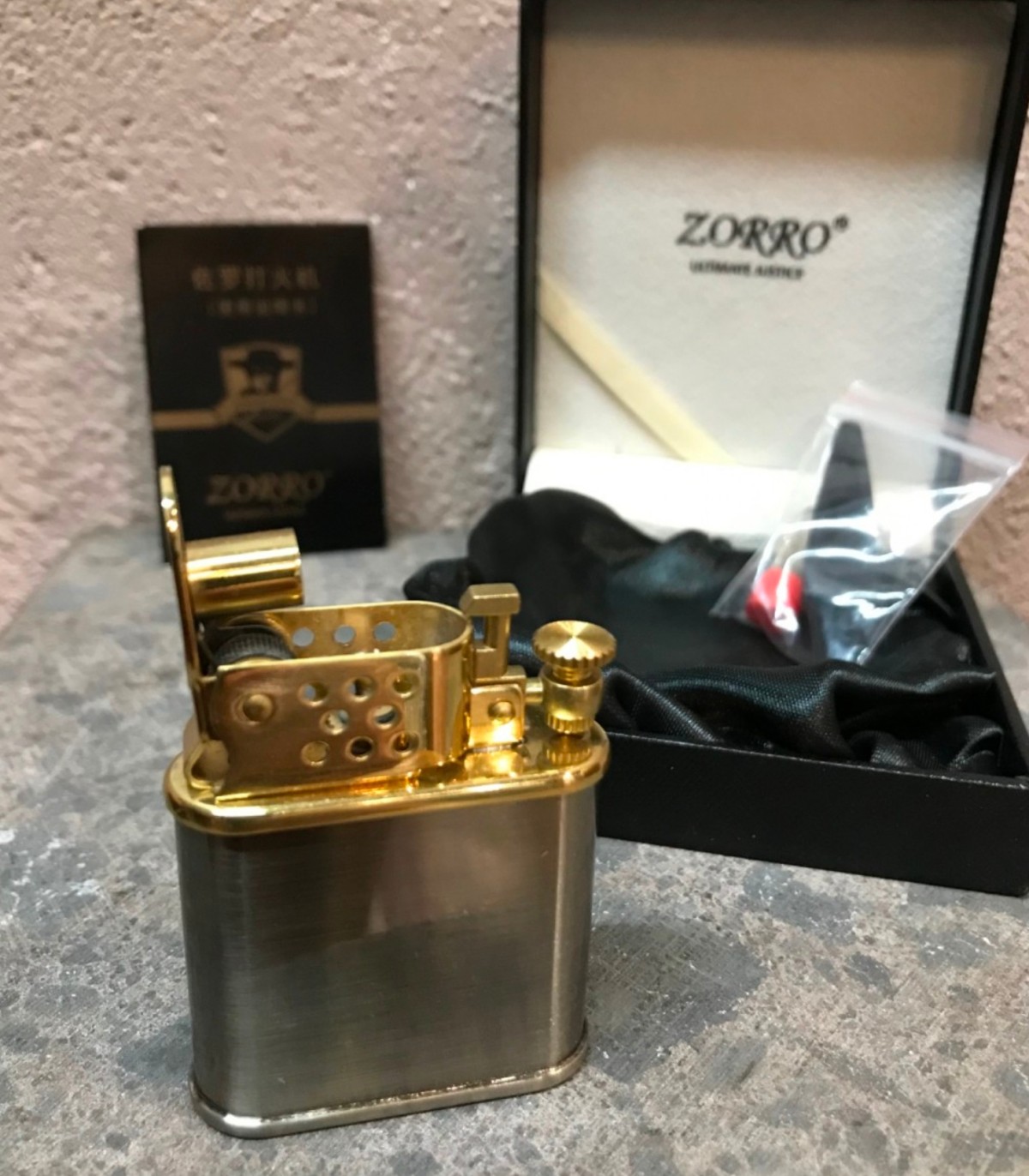 Briquet Tempête Zorro Compact