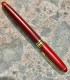 stylo plume mopani rouge avec capuchon fermé